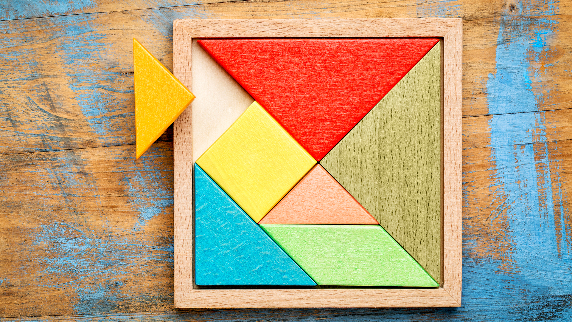 Triangle building blocks